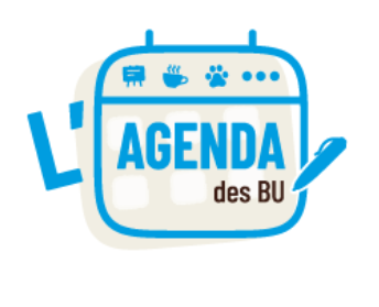 Logo de l'Agenda des BU de l'université de Bordeaux.